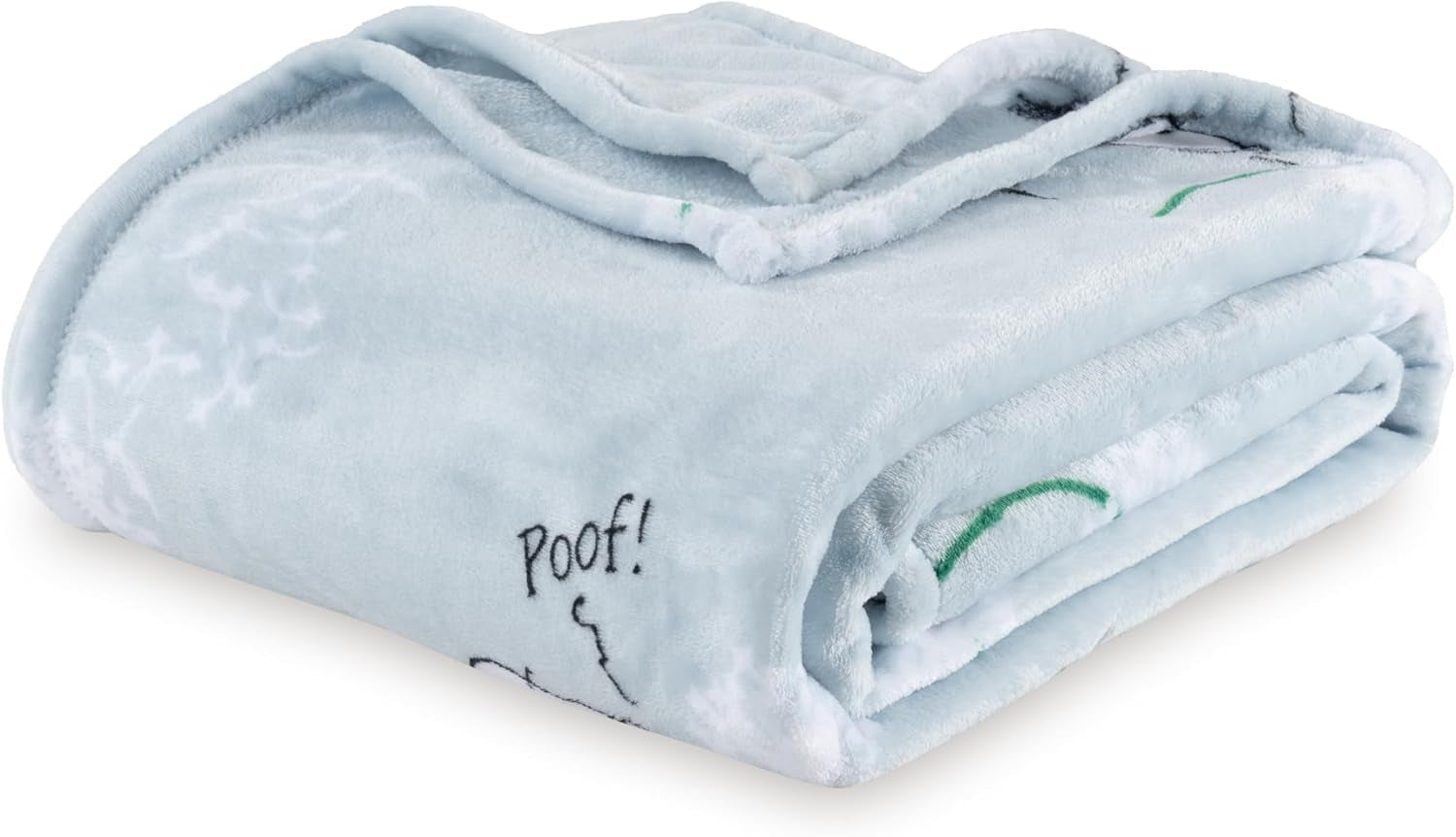 Peanuts® Velvetloft® Cute Character Snoopy Plush Throw Blanket,Snoopy and Woodstock Fall Birds & Leafs Orange,Throw 55 in X 70 in (Official Peanuts® Product)