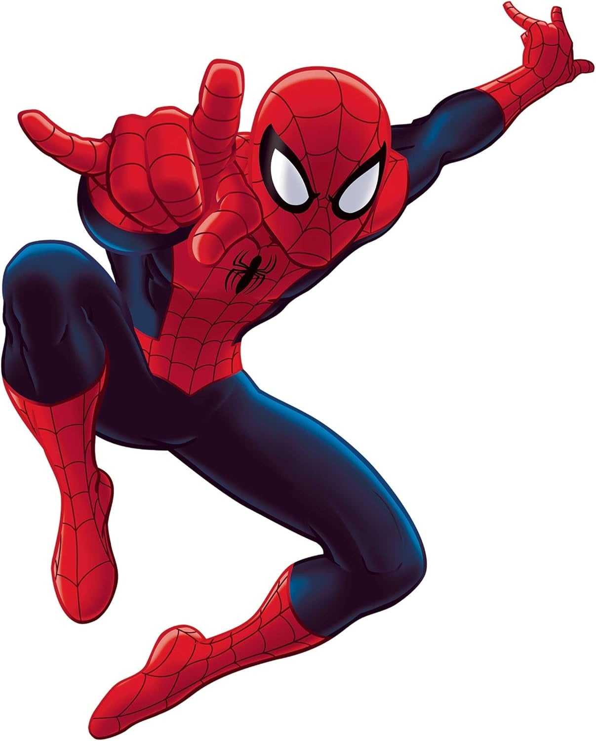 Marvel Ultimate Spider-Man Giant Peel and Stick Wall Decals by , RMK4831GM, Red, Blue, Yellow