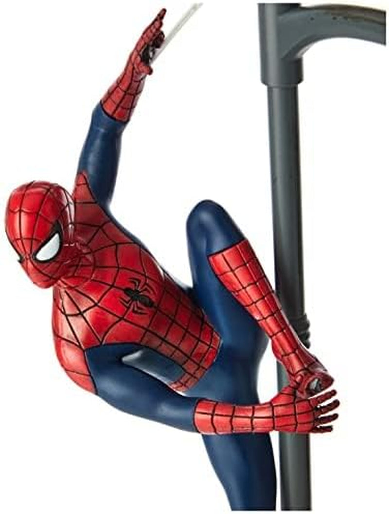 Spiderman Desk Lamp - Officially Licensed Disney Table Light, Marvel Streetlight Spider Man Spotlight, Gift for Multiverse Fans