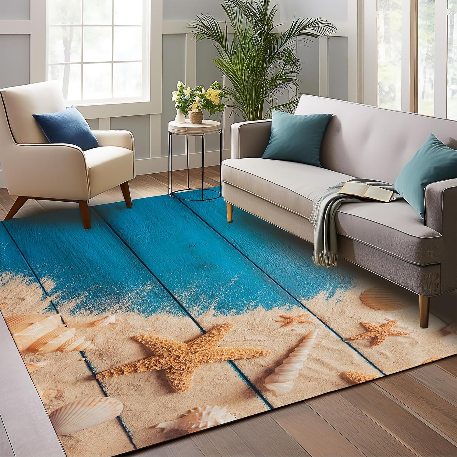 Red Spider Web Area Rug, 5X7 Indoor Area Rugs Washable Rugs for Living Room Carpet, Farmhouse Non Slip Carpet for for Bedroom Laundry Room Kitchen Non Slip Soft Low-Pile
