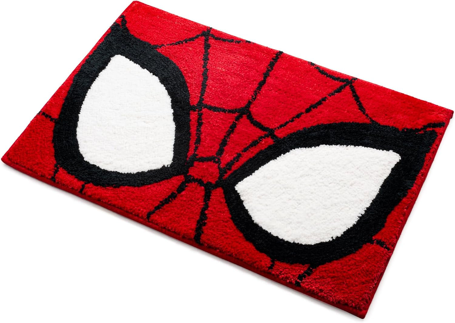 Marvel Spiderman Kids Bath Rug - Soft, Non-Slip, Machine Washable, Red Bathroom Mat 20 X 30