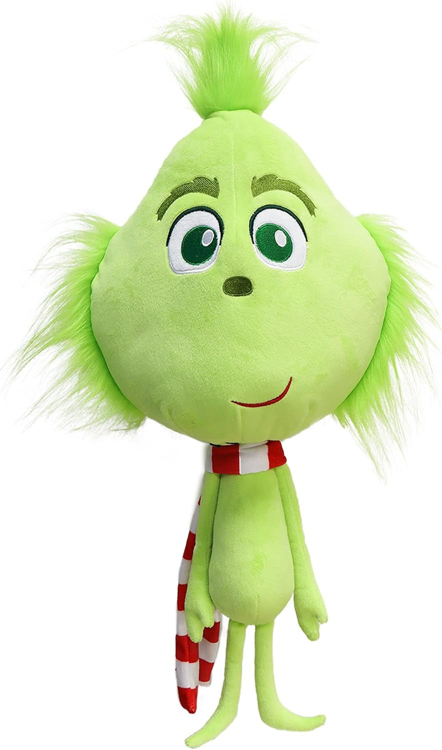 9 Inches Green Christmas Monster Plush Toy – Soft Christmas Stuffed Animal Doll for Boys and Girls, Perfect for Christmas Decorations and Gifts (Sneaky Green)