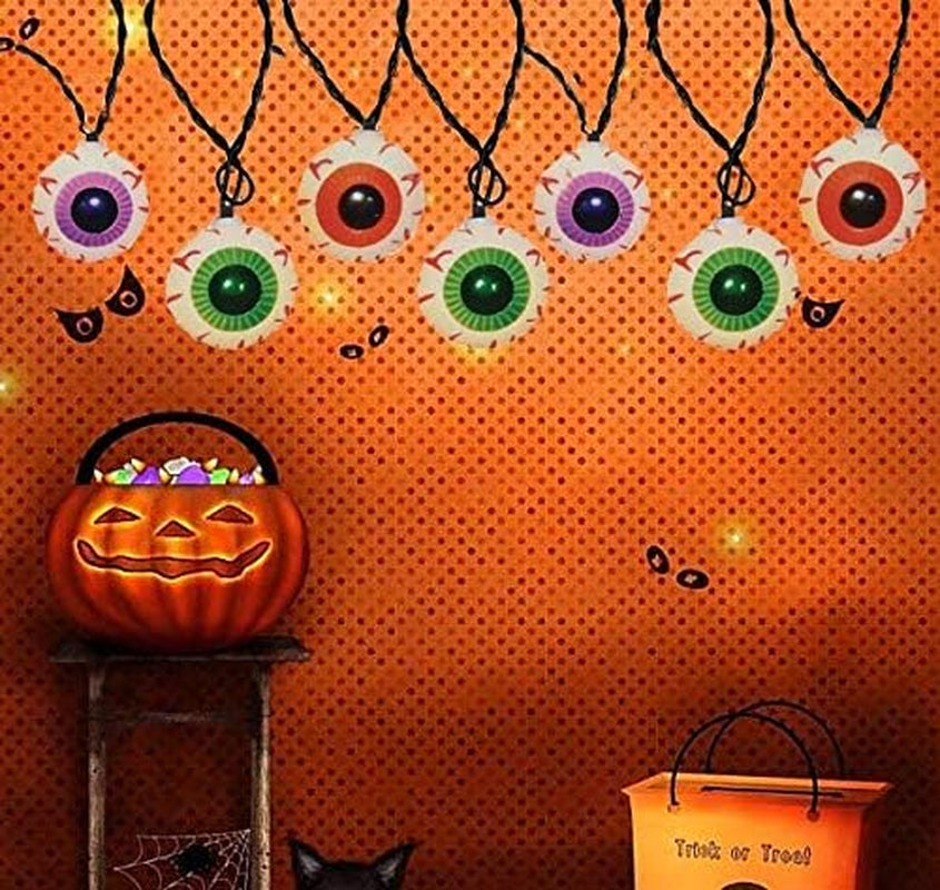 Spook up your space with our 8.5Ft Halloween Eyeball String Lights! 🎃👀 Perfect for parties, celebrations, and festive decor! #HalloweenVibes #StringLights