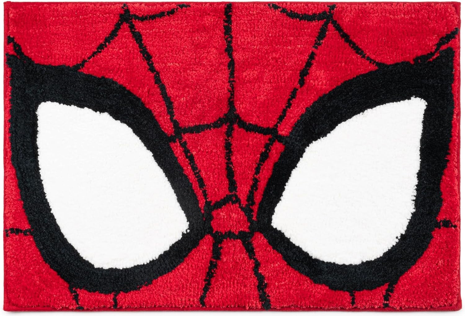 Marvel Spiderman Kids Bath Rug - Soft, Non-Slip, Machine Washable, Red Bathroom Mat 20 X 30