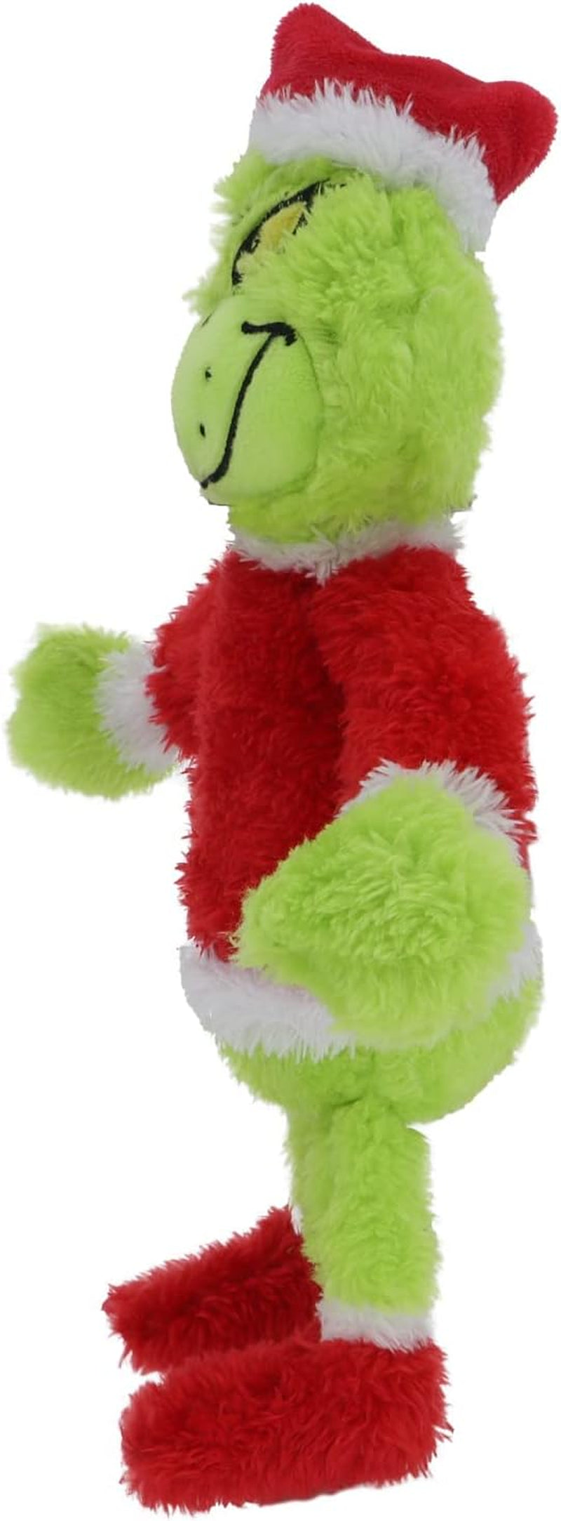 9 Inches Green Christmas Monster Plush Toy – Soft Christmas Stuffed Animal Doll for Boys and Girls, Perfect for Christmas Decorations and Gifts (Sneaky Green)