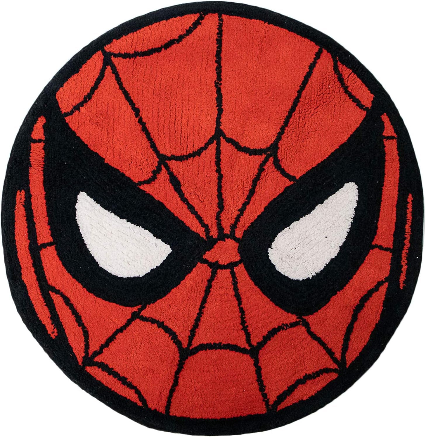 Marvel Spiderman Kids Bath Rug - Soft, Non-Slip, Machine Washable, Red Bathroom Mat 20 X 30