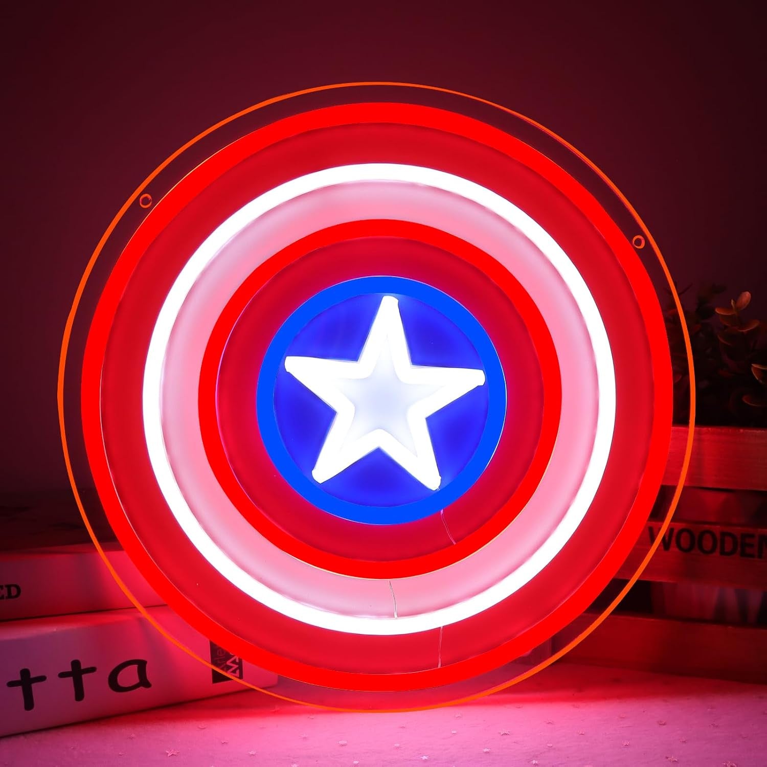 Anime Theme Cartoon LED Neon Sign for Wall Decor, Dimmable Anime Light up Display, Kids Bedroom Game Room Decoration (Spider)