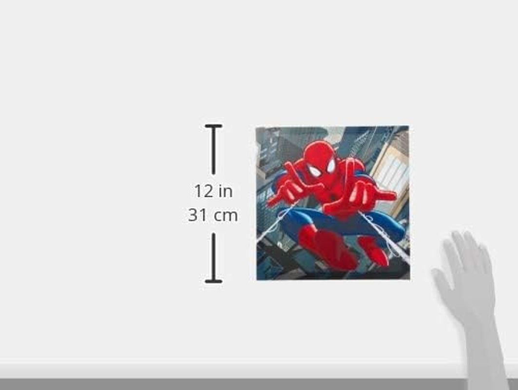 Transform Your Space with the Marvel Spider-Man 4-Piece Colorful Canvas Wall Art Set