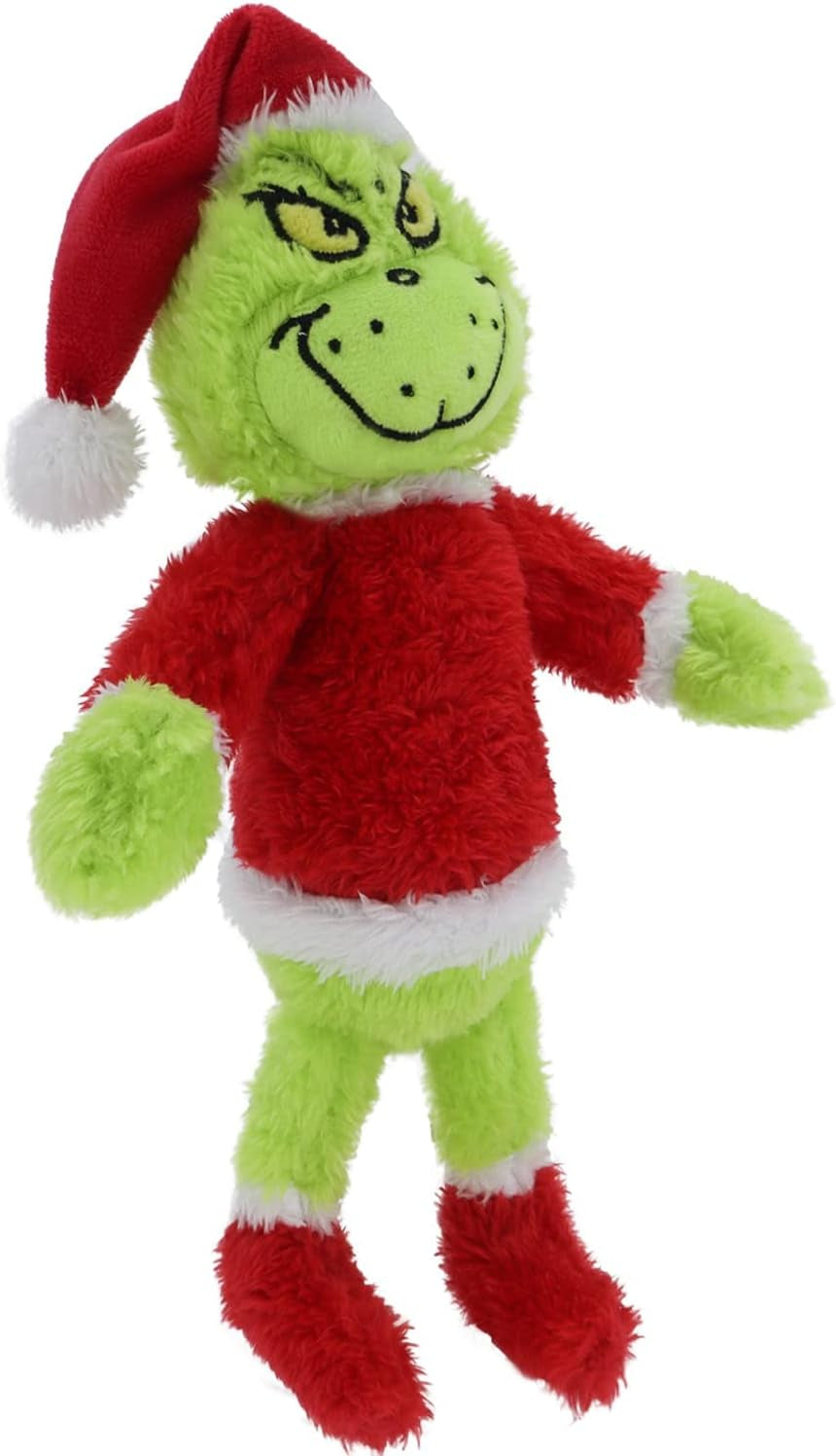 9 Inches Green Christmas Monster Plush Toy –Soft Christmas Stuffed Animal Doll for Boys and Girls, Perfect for Christmas Decorations and Gifts (Dog)